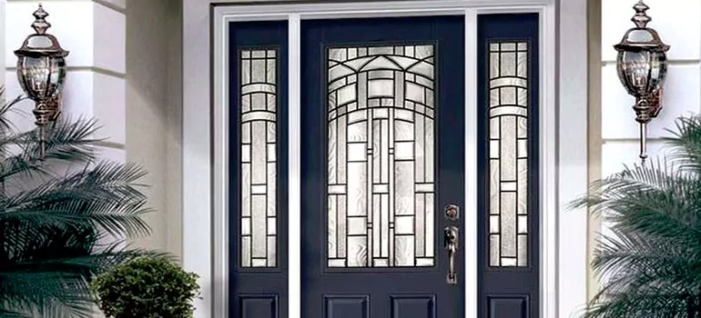 Stained Glass Door Panels in Titusville, FL