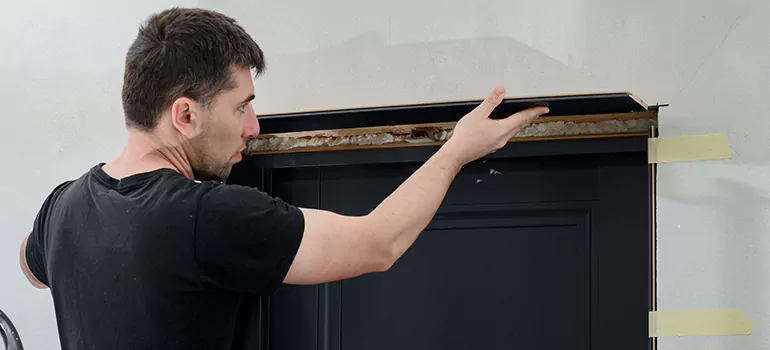 Wood Door Hole Repair in Titusville, FL